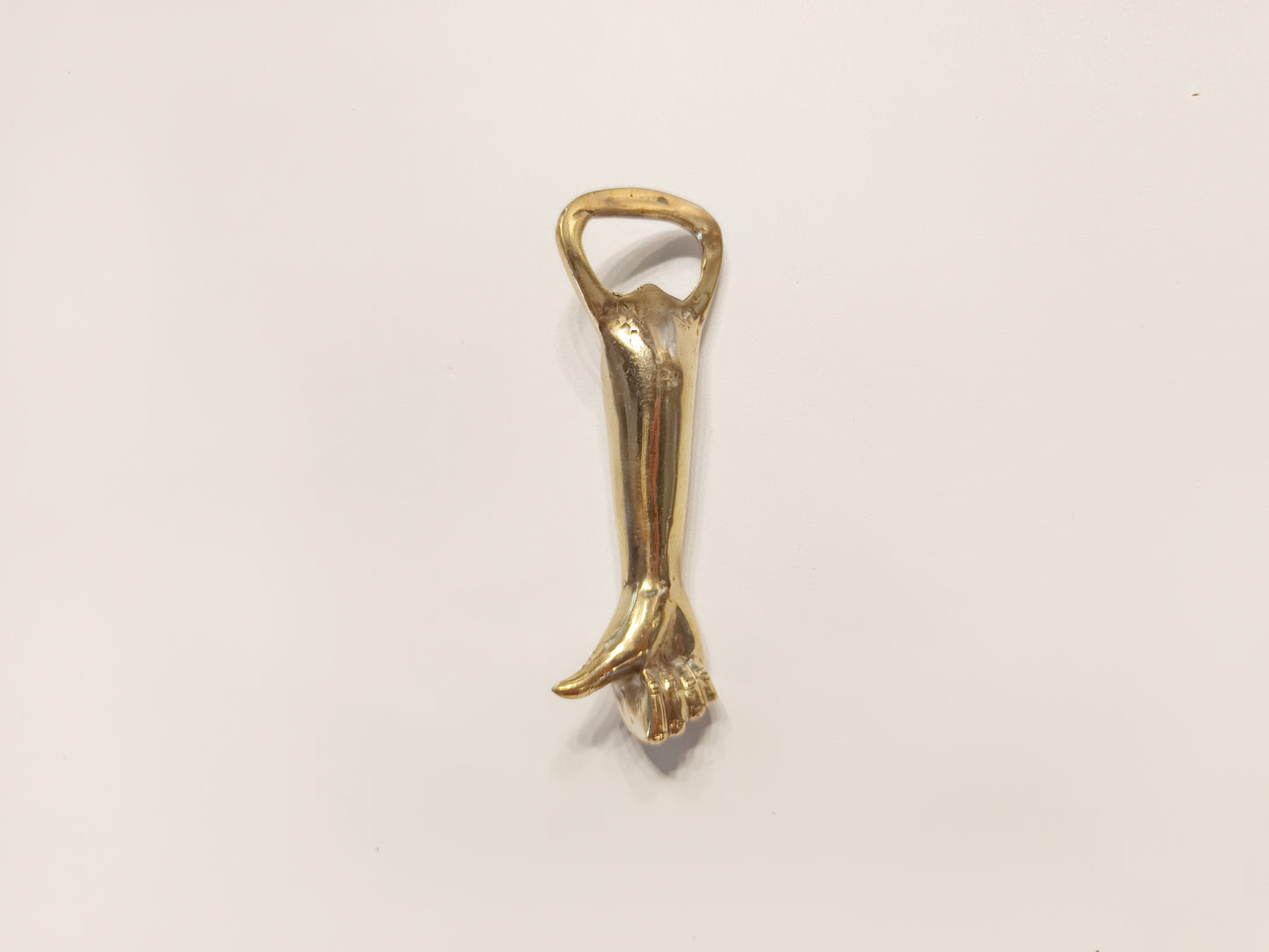 Thumbs up brass bottle opener, antique brass approval sign beer cap opener .