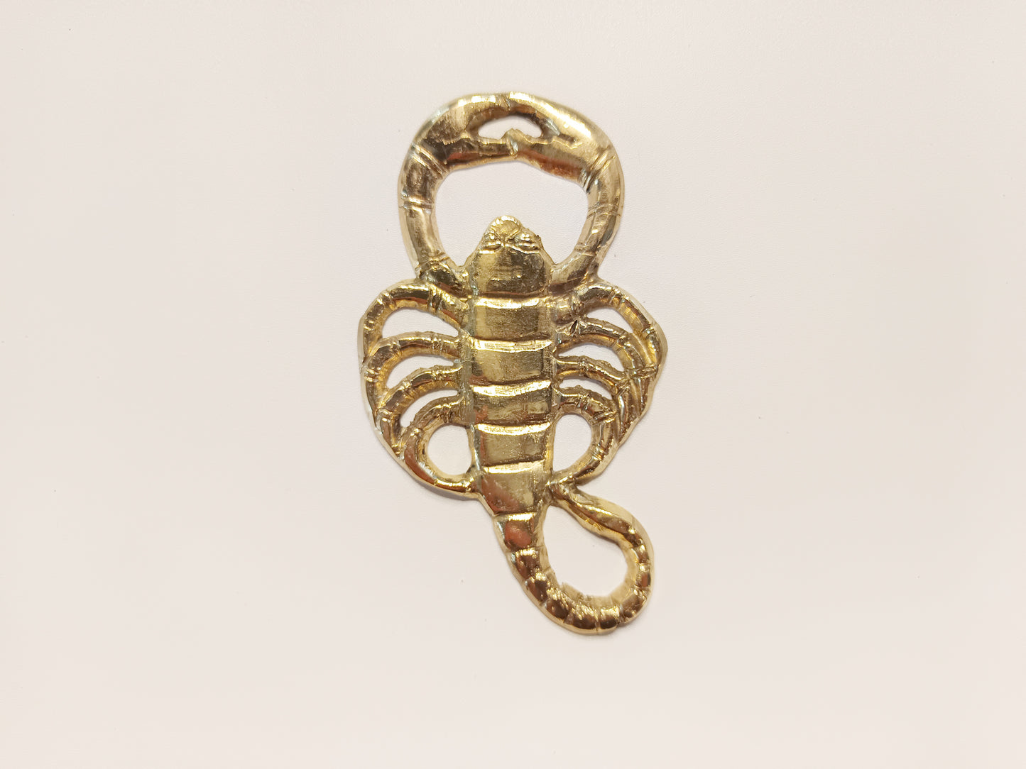 Scorpion brass bottle opener, antique brass dessert creature beer cap opener