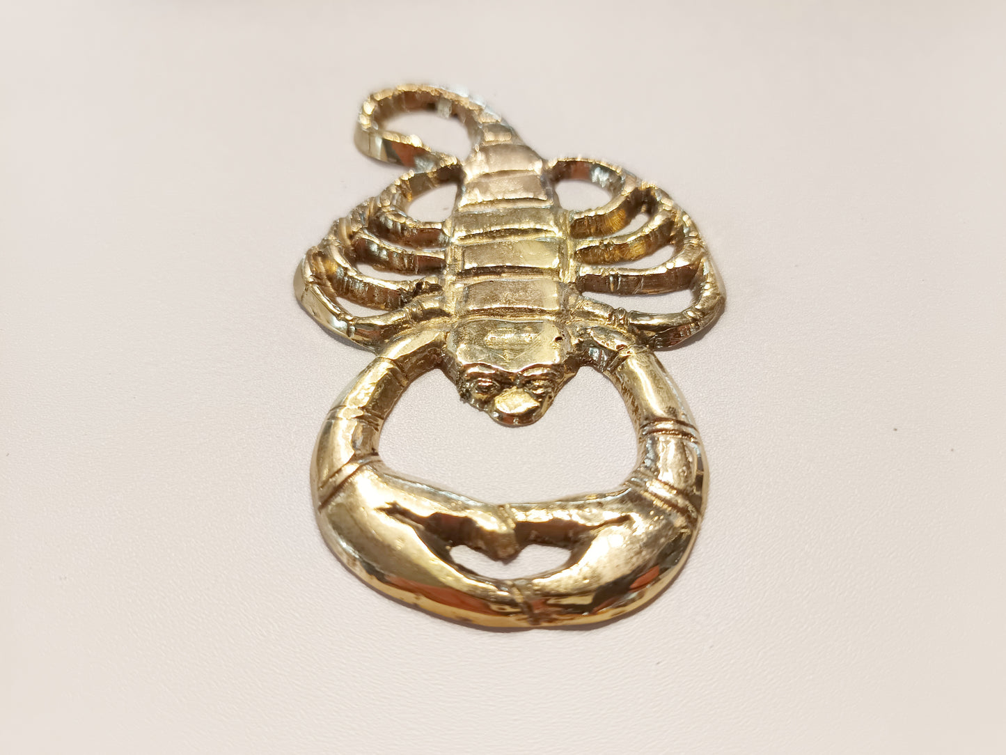 Scorpion brass bottle opener, antique brass dessert creature beer cap opener