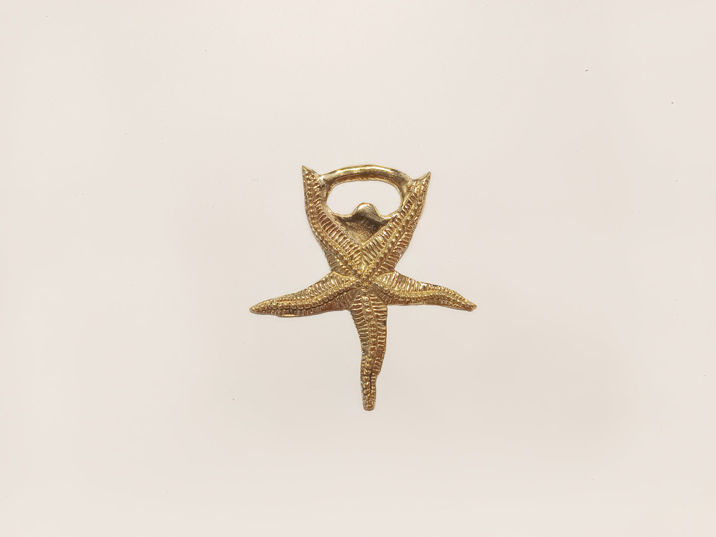 Starfish brass bottle opener, antique brass dessert sea star cap opener