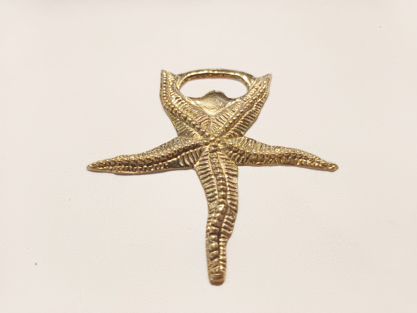 Starfish brass bottle opener, antique brass dessert sea star cap opener